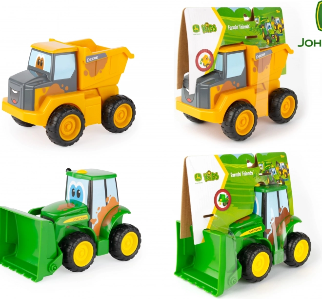 JD Kids John Deere traktor s premično radlico
