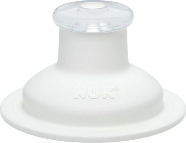 NUK nadomestni silikonski ustnik Push-Pull bel