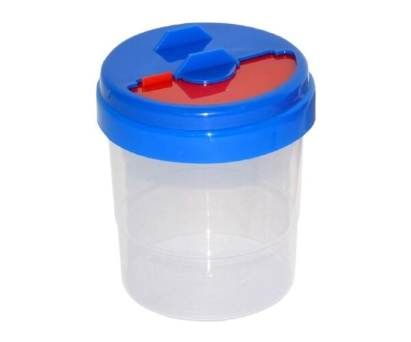 Lonček za vodo s plastičnim pokrovom