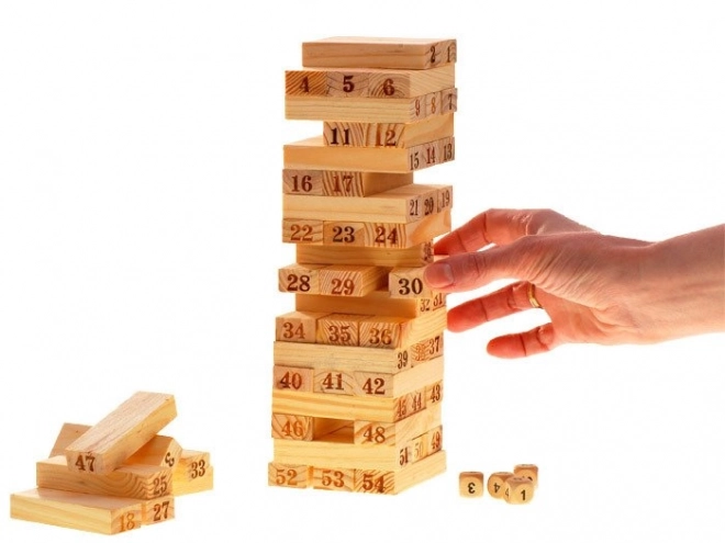 Leseni stolp JENGA STOCK TOWER GR0189