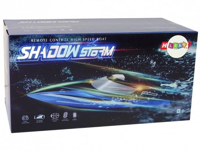Motorni čoln R/C 2.4G Rdeč 20-25 KM/H