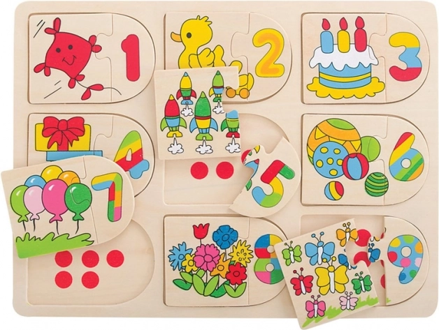 Bigjigs Toys Slikovno računalsko sestavljanko