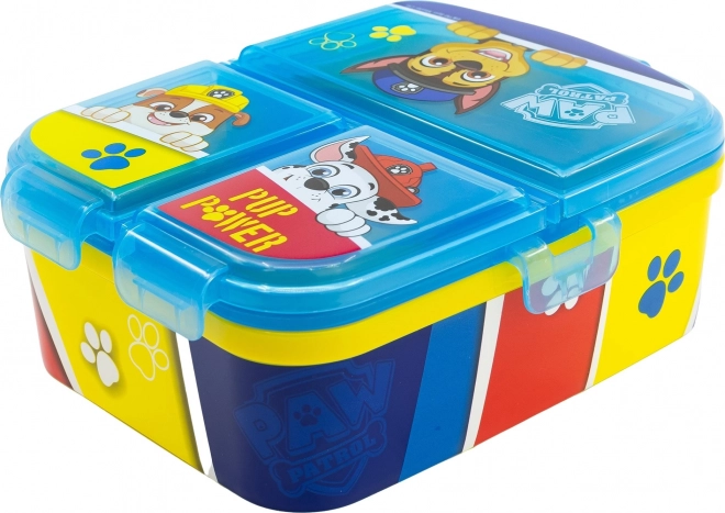 STOR XL Multi Box za malico Tačke na patrulji: Pasja moč