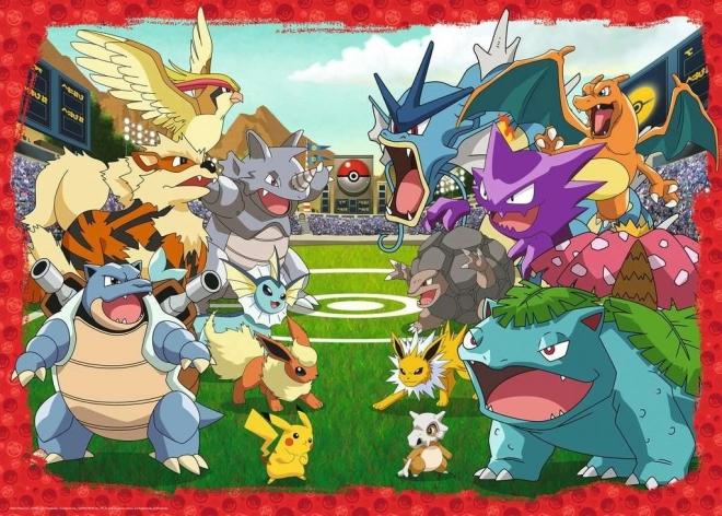 Sestavljanka 1000 koščkov POKEMON Ultimativna bitka Ravensburger