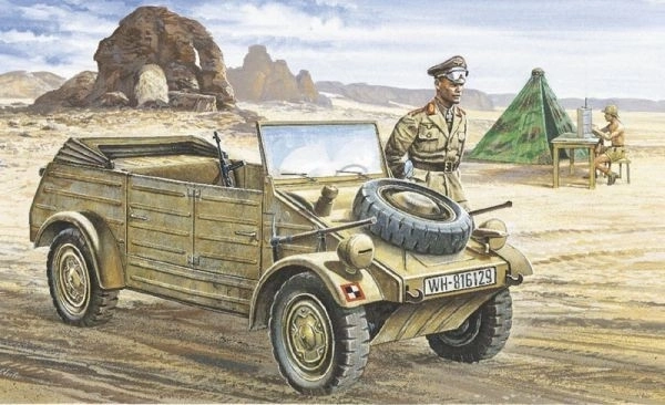 Plastični model VW Type 82 Kübelwagen