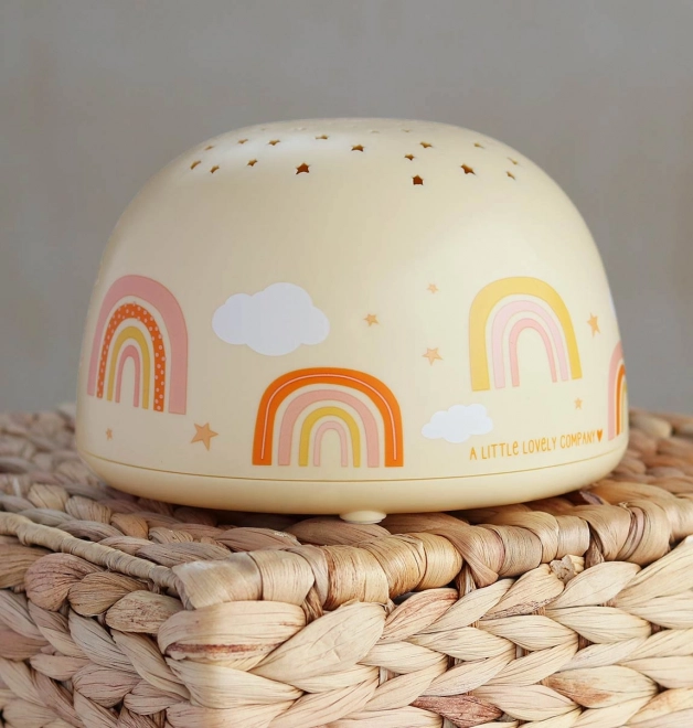 A Little Lovely Company Projektorska svetilka – Mavrica