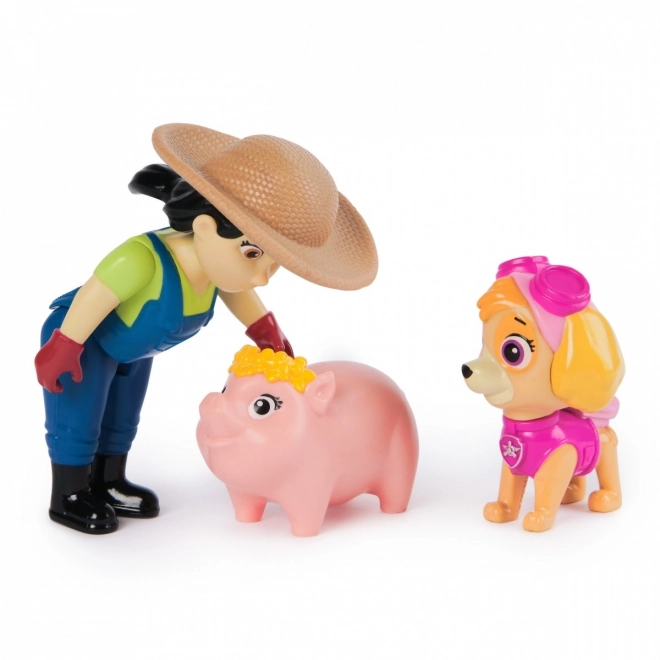 Set figuric Tačke na patrulji Skye in kmetice Yumi