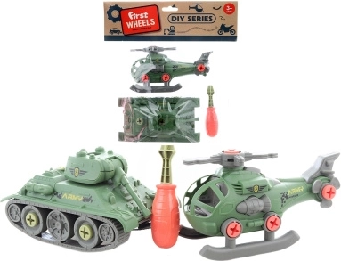 Vijačni tank in helikopter za otroke