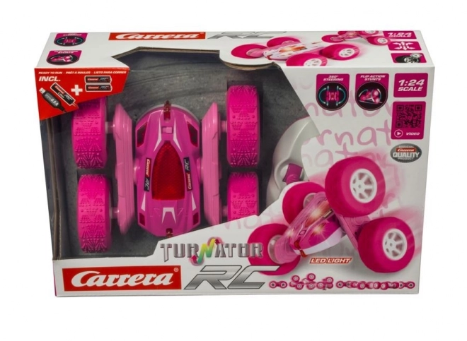 RC vozilo Mini turnator 2,4 GHz roza