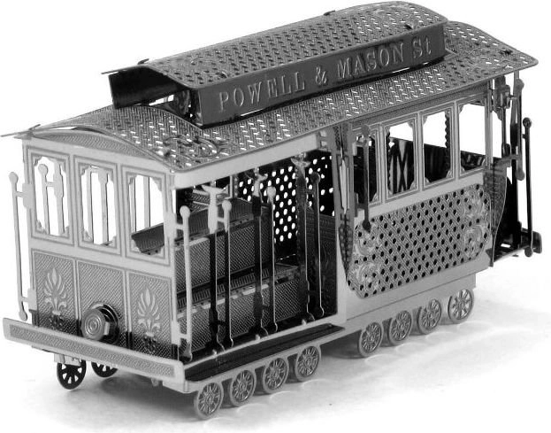 Kovinski 3D model Žična tramvaja San Francisco