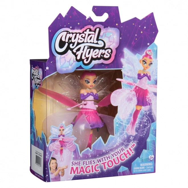 Leteča punčka Hatchimals Crystal Flyers
