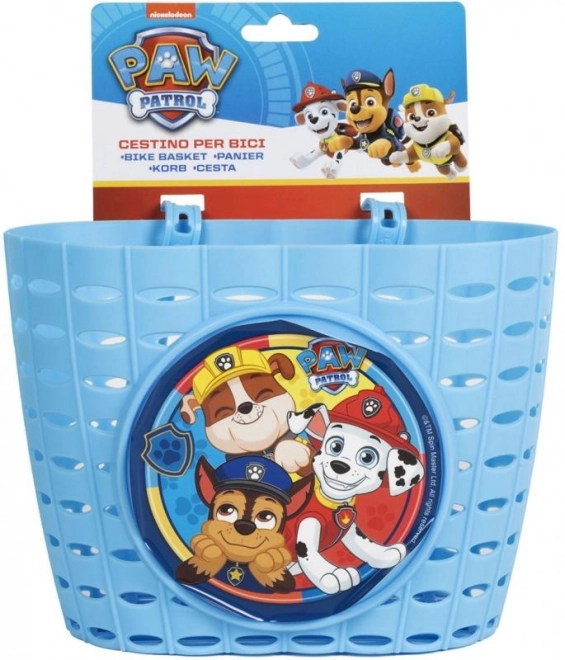 Otroška košara za kolo PAW PATROL fantje
