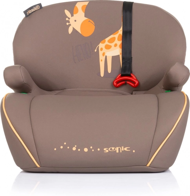 Otroški sedež Sonic z motivom žirafe i-Size Isofix