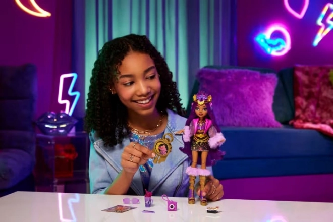Barbie Monster fest lutka - clawdeen HXH80