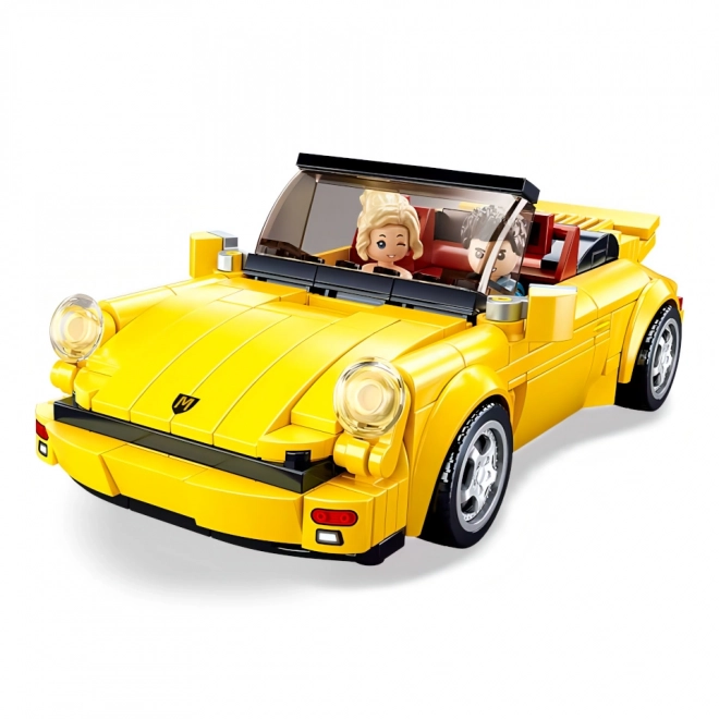 Rumeni športni avto Sluban ModelBricks