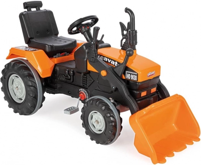 Pilsan traktor na pedala z žlico XXL oranžen