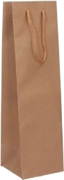 darilna vrečka za steklenico craft M 10 × 10 × 36 cm