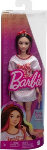 Punčka BARBIE Fashionistas, rjavolaska z valovitimi lasmi