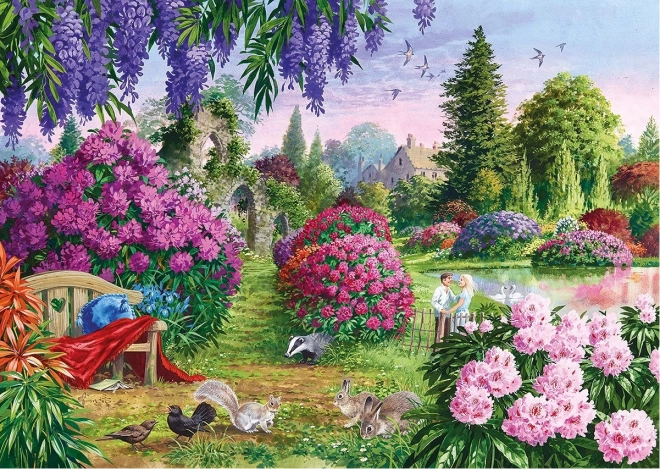 Gibsons Sestavljanka Flora in Favna 4x500 kosov