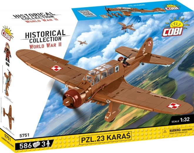 Gradbeni set PZL.23 Karaś