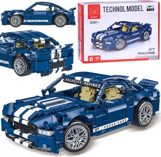 Tehnični gradbeni set avto GT Racing – 1428 kosov