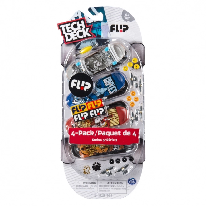 Tech Deck fingerboard štiripaketno
