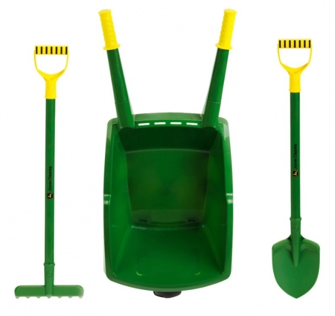 Komplet s samokolnico John Deere