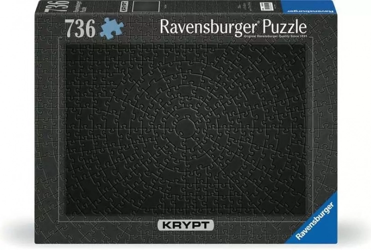 Puzzle RAVENSBURGER Krypt črne 736 koščkov