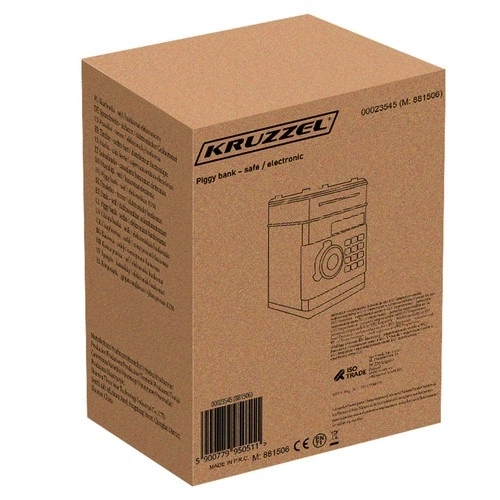 Kruzzel Otroški hranilnik / elektronski sef