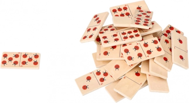 Leseno domino s pikapolonicami