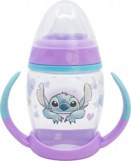 Skodelica z ročaji in silikonskim ustnikom STITCH 270 ml