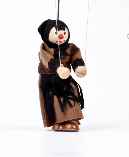 Gerlich lesena lutka Ježibaba Dorota 12 cm
