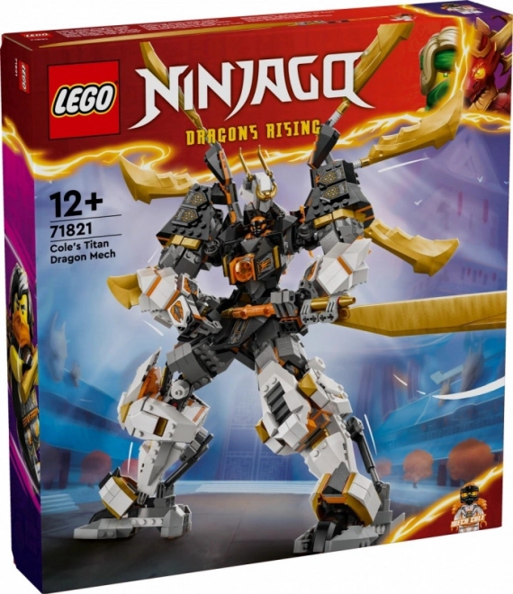 Lego Ninjago: Titanov zmaj meh Cole