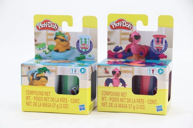 Play-Doh zabavni prijatelji – črtasta plastelina
