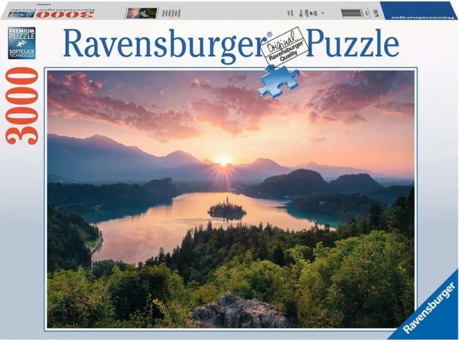 Ravensburger sestavljanka Bledsko jezero Slovenija 3000 kosov