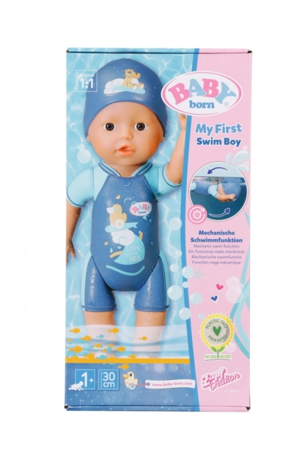 BABY born Moja Prva Plavalček, fantiček, 30 cm