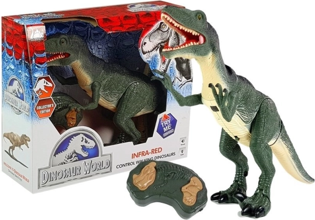Interaktivni dinozaver T-Rex na daljinsko upravljanje z zvoki in lučmi