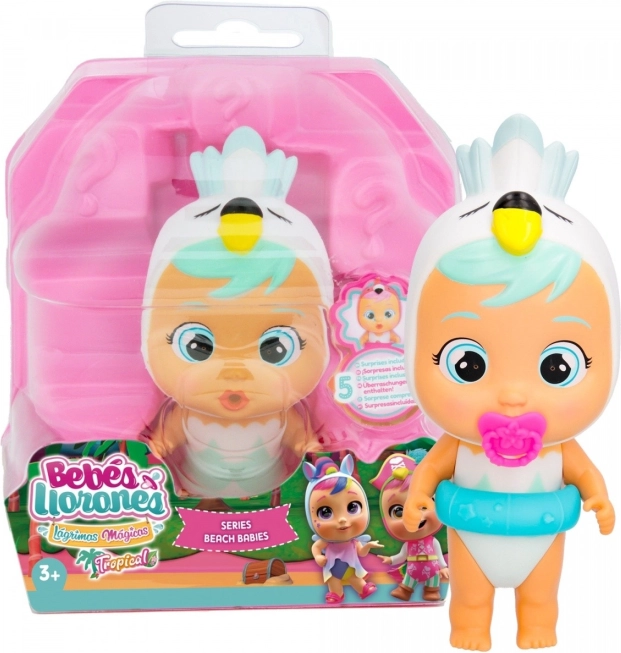 Cry Babies Magic Tears Beach Babies punčka – Sydney
