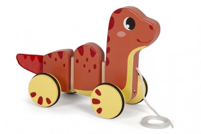 Small foot Lesena vlečna igrača Dino