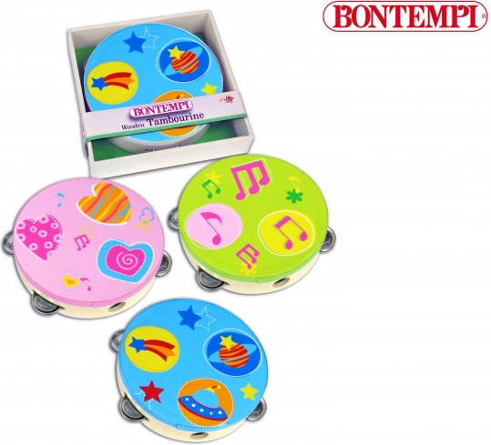 Lesena tamburinica Bontempi 18 cm
