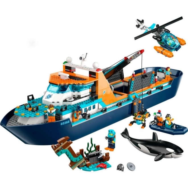 LEGO City ladja raziskovalcev Arktike