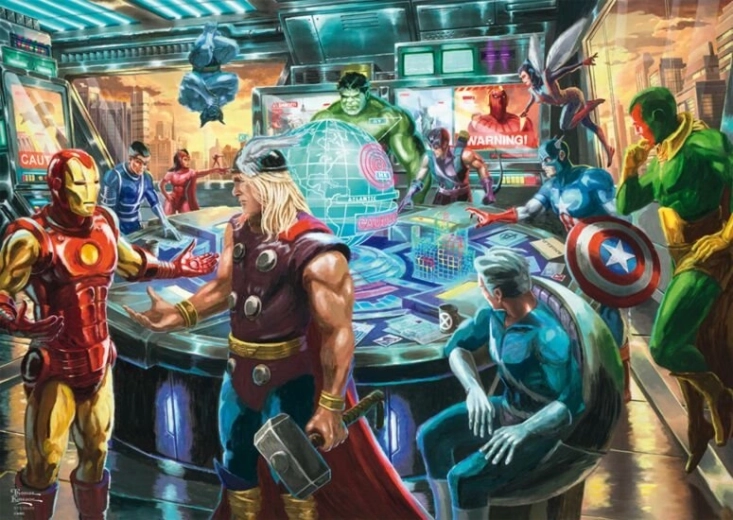 Sestavljanka Marvel Avengers 1000 kosov