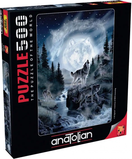 Puzzle Lunin volk 500 kosov