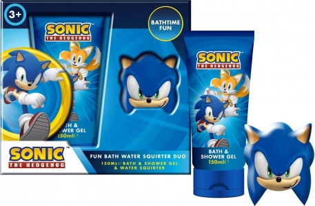 Komplet gel za prhanje in pena za kopel Sonic 150 ml s kopalno igračo