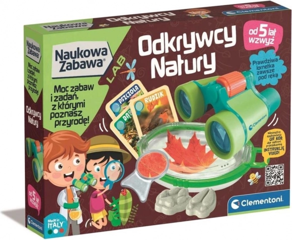 Raziskovalci narave CLEMENTONI – izobraževalni komplet za otroke od 5 let