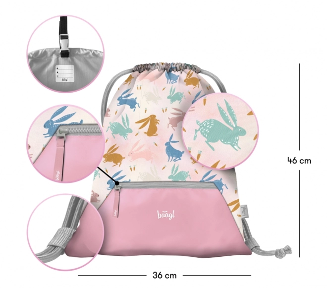 Šolski set Zippy Bunny