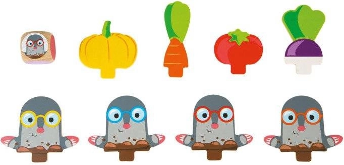 Pisane figurice krtov