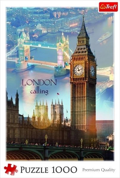 Sestavljanka London ob zori 1000 kosov