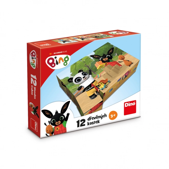 BING 12 licenčne lesene kocke