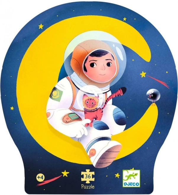 Sestavljanka Astronavt na Luni 36 kosov
